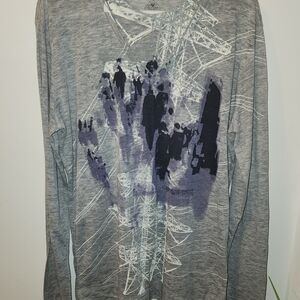 True Vintage Diesel Gray Graphic Tee